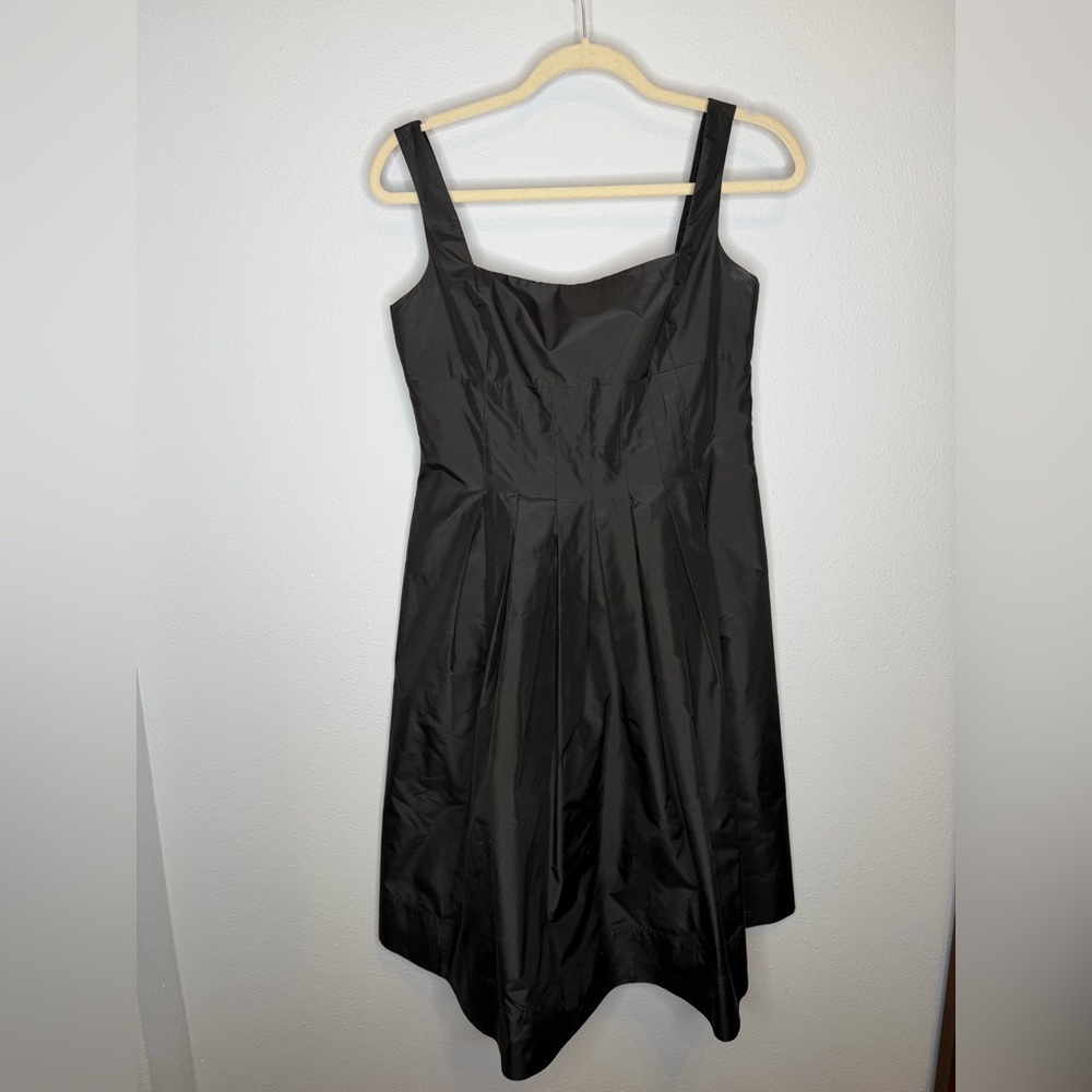 Ralph Lauren black silk sleeveless dress size 8 women’s lined dress